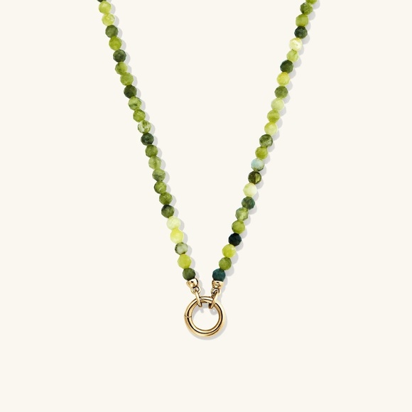 MEJURI OLIVIA BEADED CHARM NECKLACE NIB SOLD OUT - Picture 1 of 6
